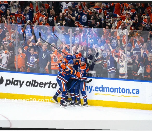 Освещение матча НХЛ: Ойлерз 4, Дакс 3