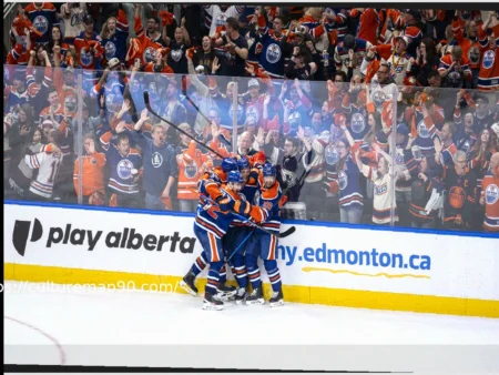 Освещение матча НХЛ: Ойлерз 4, Дакс 3