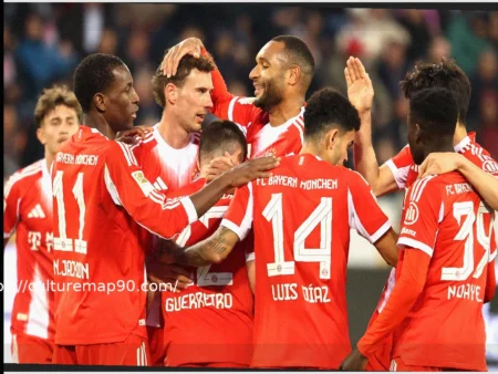 Bayern Breaks Bundesliga Scoring Record in Victory Against St. Pauli