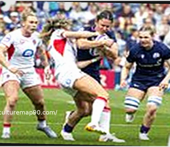 On The Road joins a record crowd at Murrayfield … but Scots can only marvel at the shock and awe of world champions England