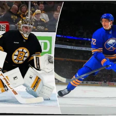 Sabres vs. Bruins: Прогноз на первый матч плей-офф НХЛ, ставки и коэффициенты