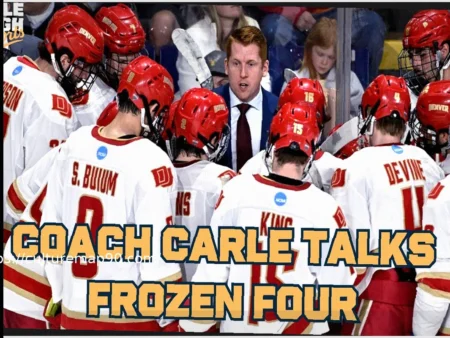 David Carle on whispers of Denver’s demise, its latest Frozen Four run and his NHL future
