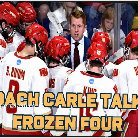 David Carle on whispers of Denver’s demise, its latest Frozen Four run and his NHL future
