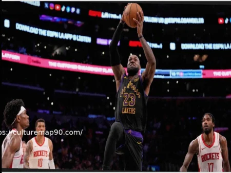 Леброн Джеймс ведет Лейкерс к победе, опасения по поводу Вембаньямы