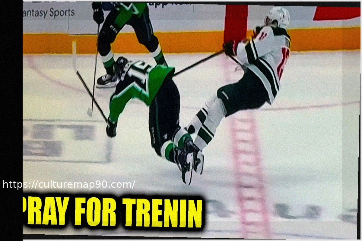 Preview Яков Тренин, лидер НХЛ по силовым приемам, получил мощный силовой прием от Колина Блэквелла