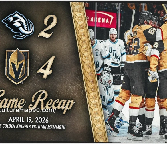 Golden Knights Triumphant Over Mammoth 4-2 in Game 1