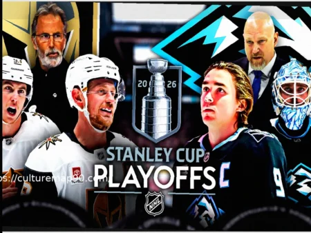 Прогноз на первый матч Golden Knights против Mammoth: коэффициенты НХЛ, ставки на плей-офф Кубка Стэнли