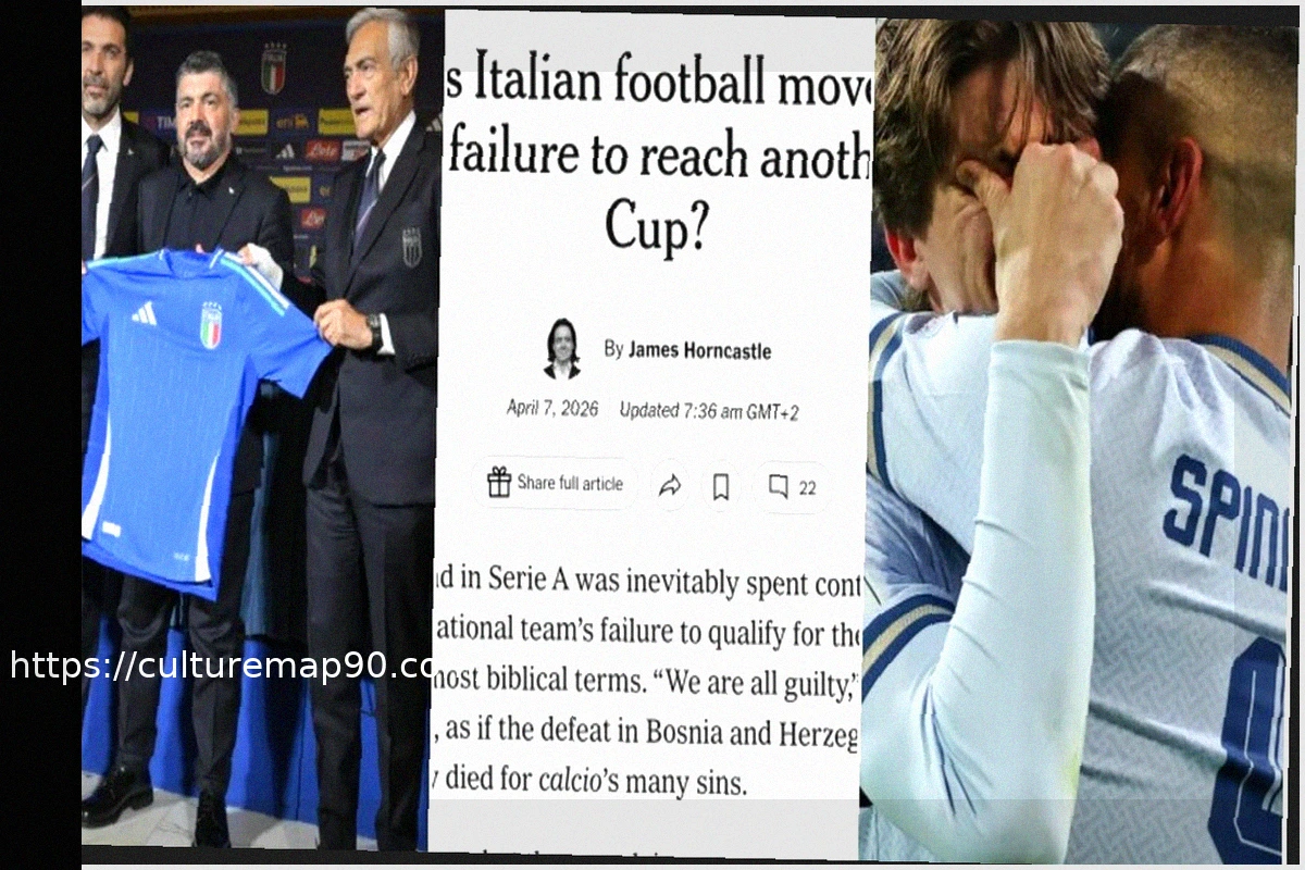 Preview Italy’s Enduring Football Crisis: ‘Old Faces, Same Disastrous Outcome’ as Failure Reaches America, Branded ‘A Titanic Sunk Three Times’