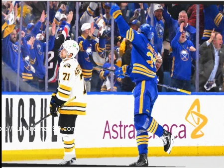 Sabres Shock Bruins with Late Rally in Game 1