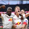 Leipzig Takes Aim at Champions League in Frankfurt