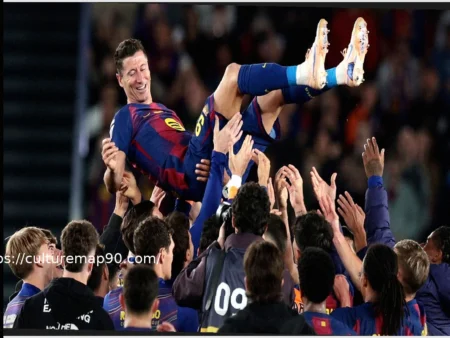 Lewandowski’s Camp Nou Farewell: A Victorious Goodbye