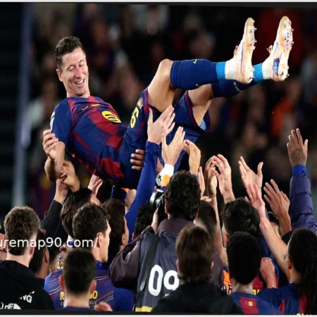 Lewandowski’s Camp Nou Farewell: A Victorious Goodbye