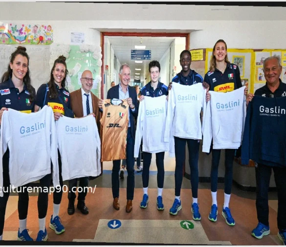 Le azzurre di Velasco fra i pazienti del Gaslini
