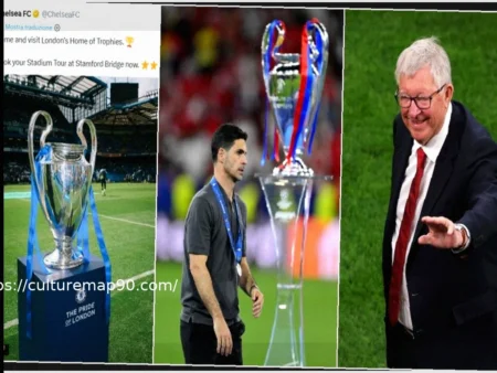 Arsenal taunted after Champions League final loss to PSG; Chelsea photo and Ferguson’s comments emerge