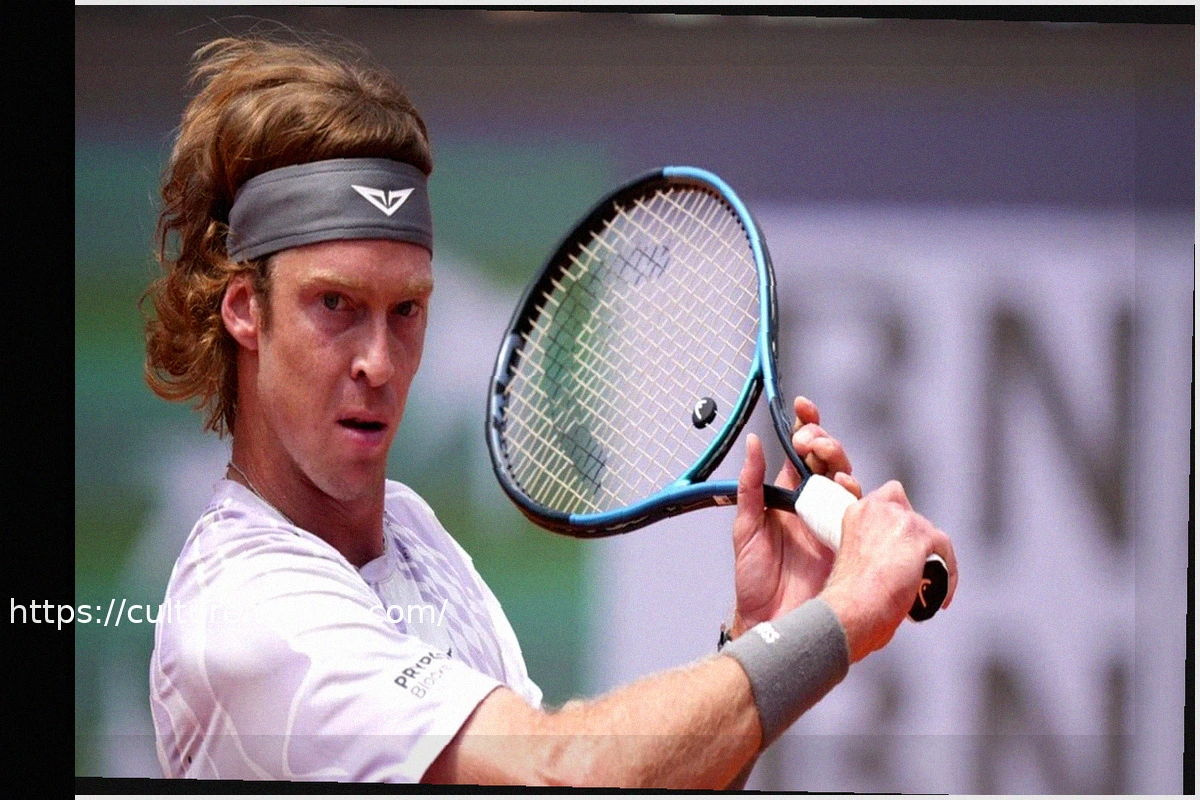 Preview Rublev Leads Tennis Protest, Criticizes Lack of Response to Player Concerns