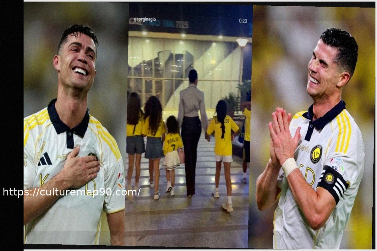 Preview Cristiano Ronaldo Crowned Saudi Champion, Overcome with Emotion; Georgina Touched by Al Nassr’s Scudetto Victory