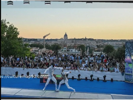 Italian Absolute Foil Championships “Rome 2026”: Filippo Macchi’s Debut Victory and Alice Volpi’s Quadruple Win on a Magical Fencing Night at the Pincio Terrace