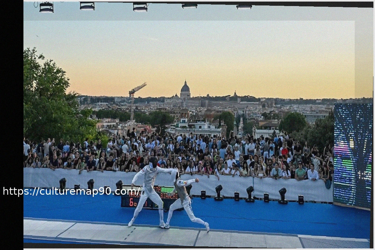 Preview Italian Absolute Foil Championships “Rome 2026”: Filippo Macchi’s Debut Victory and Alice Volpi’s Quadruple Win on a Magical Fencing Night at the Pincio Terrace