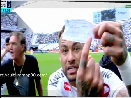 Neymar’s Hilarious Substitution Mix-Up During Santos Match Goes Viral