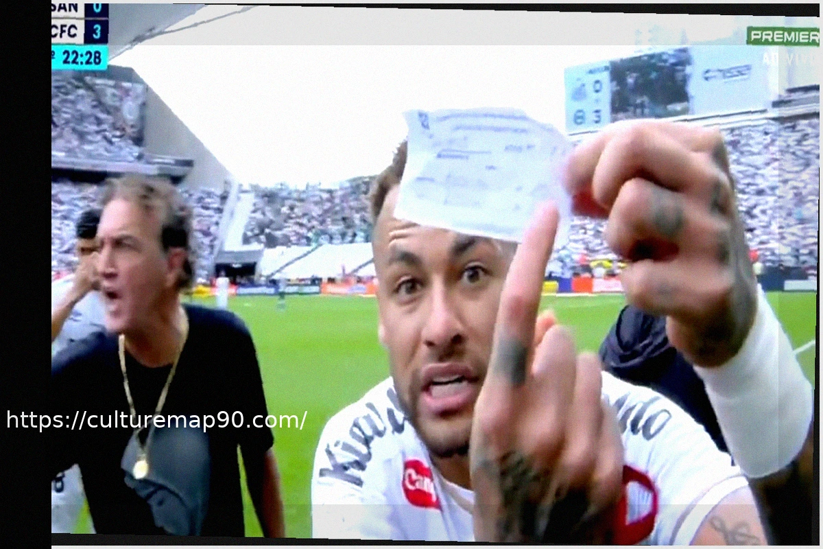 Preview Neymar’s Hilarious Substitution Mix-Up During Santos Match Goes Viral