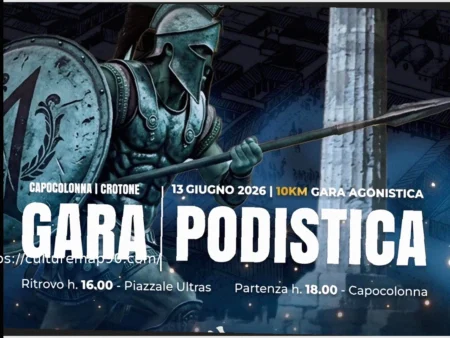 XII Capocolonna – Crotone: 10km Race Amidst History and Myth Begins June 13th
