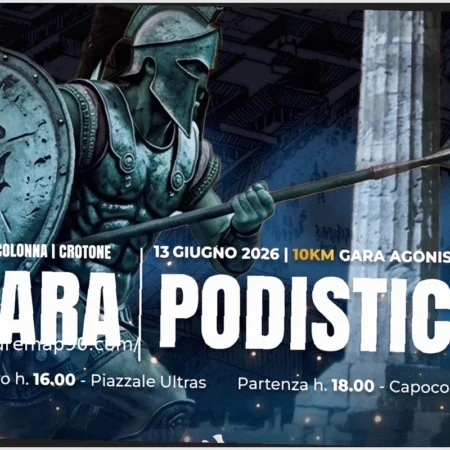 XII Capocolonna – Crotone: 10km Race Amidst History and Myth Begins June 13th