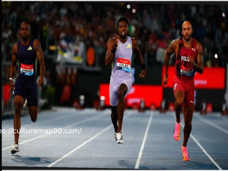 Lyles Dominates Jacobs at the Golden Gala with a Fantastic 9.88 at the Olympic Stadium