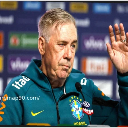 Ancelotti non fa drammi: “Un po’ d’ansia e preoccupazione al debutto è normale, il Brasile crescerà”