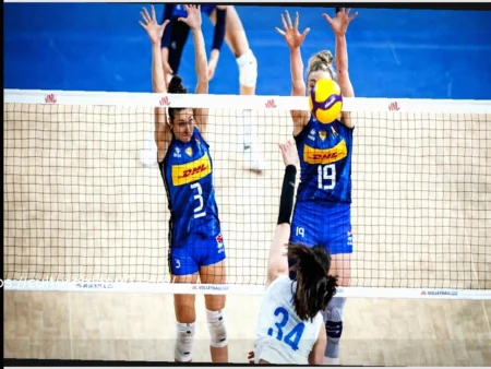 Italy Edges Out Serbia in Thrilling VNL Tie-Breaker
