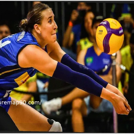 VNL: Italy Dominates Bulgaria in Three Sets